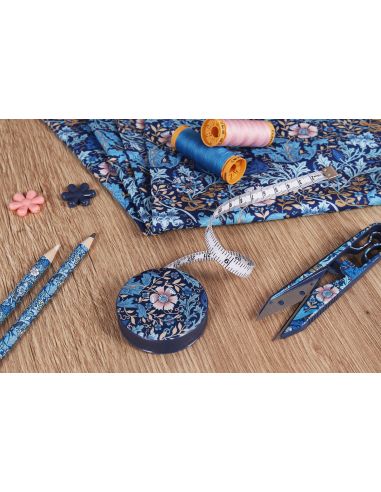 Rollmaßband 150 cm - Kollektion blaue Blumen