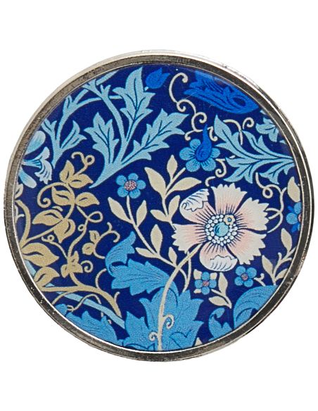 Magnetische Nadelhalter - Kollektion blaue Blumen