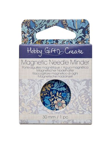 Magnetische Nadelhalter - Kollektion blaue Blumen