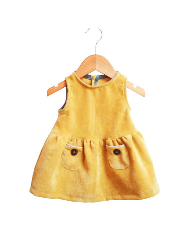 Helsinki-Kleid Schnittmuster für Kinder - Ikatee
