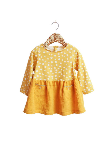 Helsinki-Kleid Schnittmuster für Kinder - Ikatee