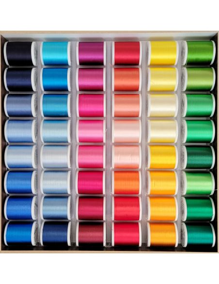 Maschinengarn-Set Rayon Madeira 1000 m - Weiß