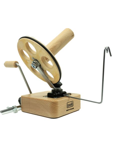 Premium Wollhaspel aus Buchenholz