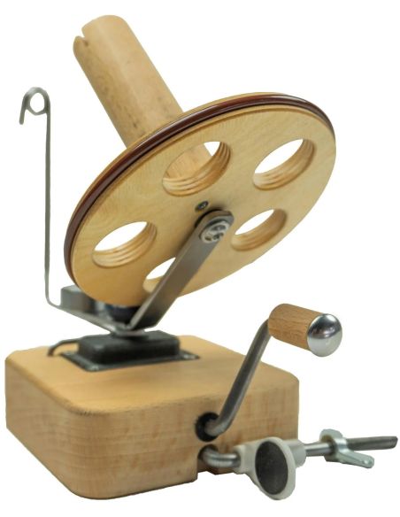Premium Wollhaspel aus Buchenholz