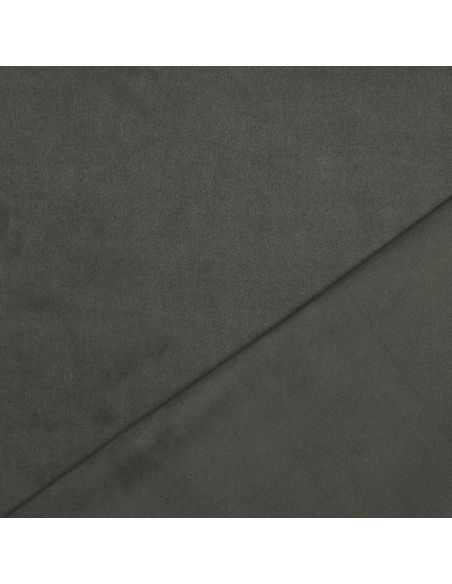 Stretch-Wildlederstoff - Dunkelkhaki