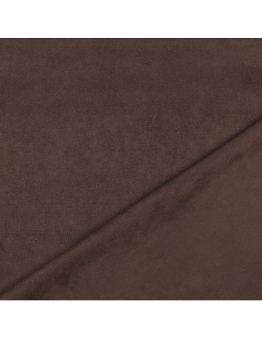 Stretch-Wildlederstoff - Braun