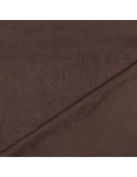 Stretch-Wildlederstoff - Braun