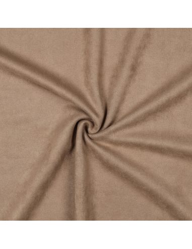 Stretch-Wildlederstoff - Taupe