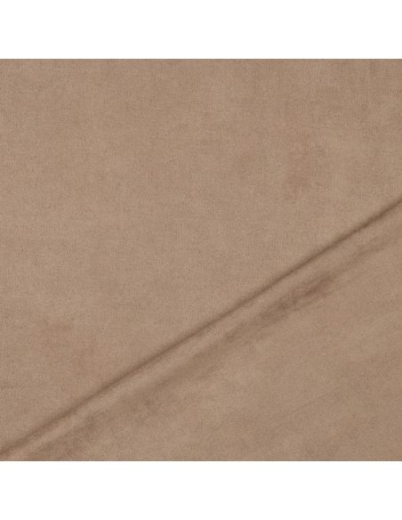 Stretch-Wildlederstoff - Taupe