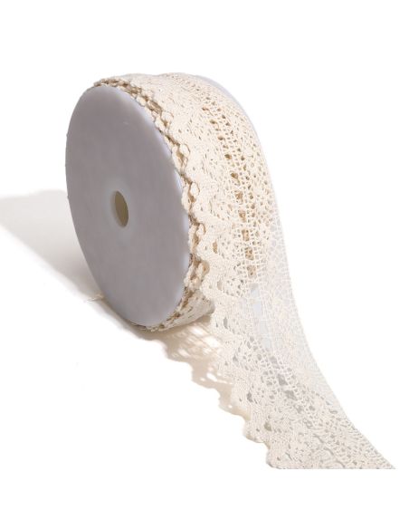 Esmée-Spitze 57mm - Ecru