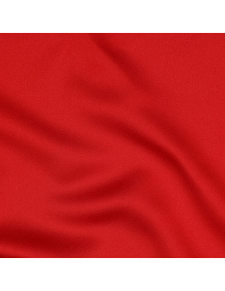 Mikrosatin-Stoff mit Seidentouch - Rot