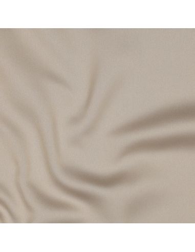Mikrosatin-Stoff mit Seidentouch - Sandfarben