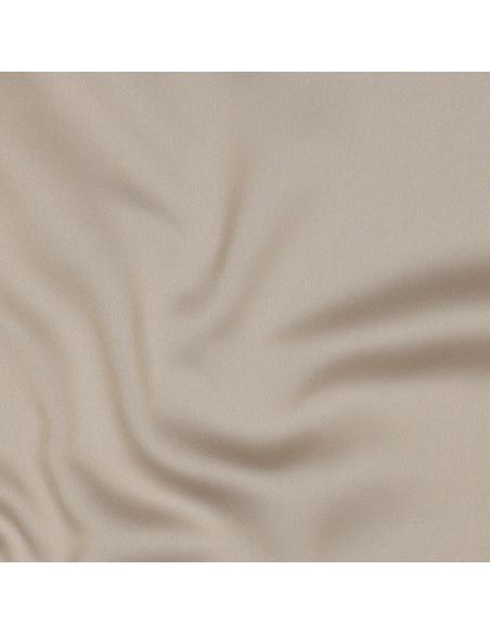 Mikrosatin-Stoff mit Seidentouch - Sandfarben