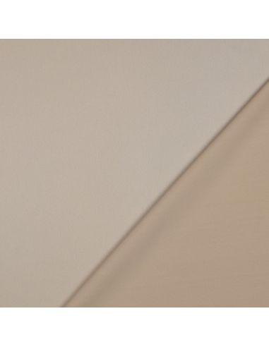 Mikrosatin-Stoff mit Seidentouch - Sandfarben