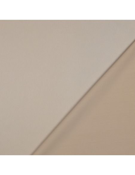Mikrosatin-Stoff mit Seidentouch - Sandfarben