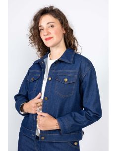 Gold Jeansjacke und Arbeitsjacke Schnittmuster - I am patterns