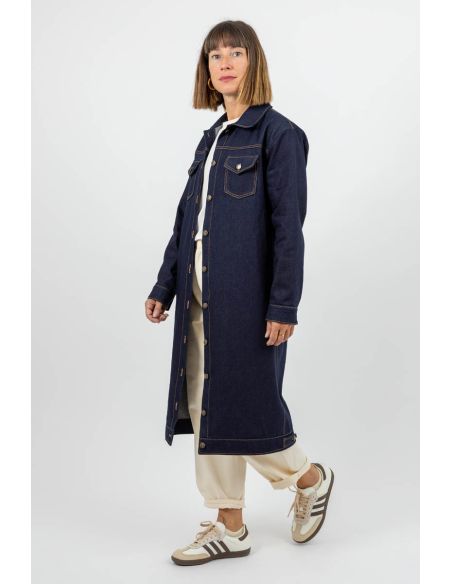 Gold Jeansjacke und Arbeitsjacke Schnittmuster - I am patterns