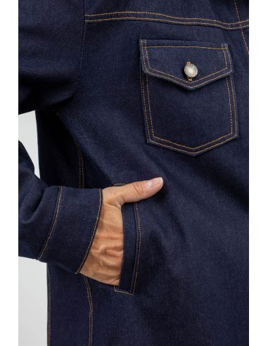 Gold Jeansjacke und Arbeitsjacke Schnittmuster - I am patterns