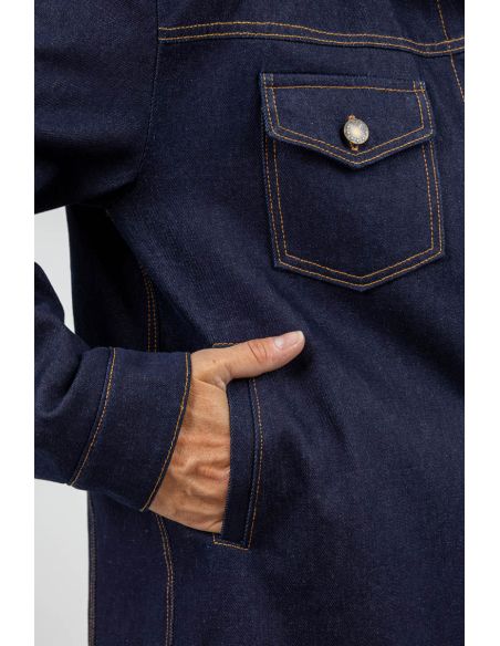 Gold Jeansjacke und Arbeitsjacke Schnittmuster - I am patterns