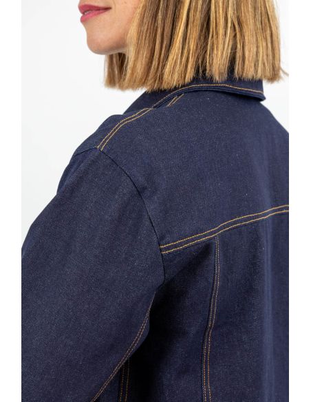 Gold Jeansjacke und Arbeitsjacke Schnittmuster - I am patterns