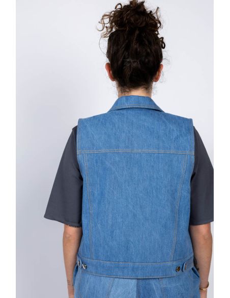 Gold Jeansjacke und Arbeitsjacke Schnittmuster - I am patterns