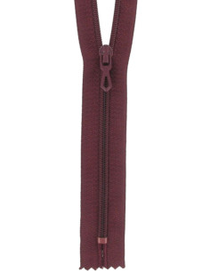 Nylon-Reißverschluss - Bordeaux