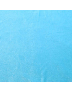 Stretch-Samtstoff - Aqua Blau 2