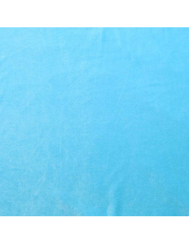 Stretch-Samtstoff - Aqua Blau