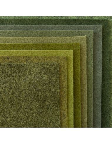 Assortiment feutrines Cinnamon Patch - 30 cm x 30 cm