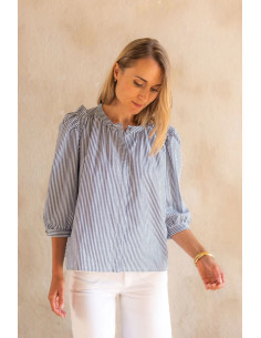 Blusenmuster Lila - Joli Lab