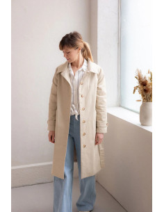 Trenchcoat-Schnittmuster Simone - Joli Lab