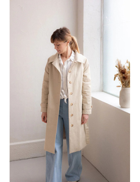 Trenchcoat-Schnittmuster Simone - Joli Lab