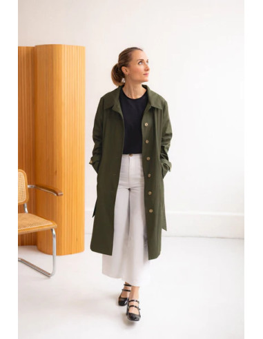 Trenchcoat-Schnittmuster Simone - Joli Lab