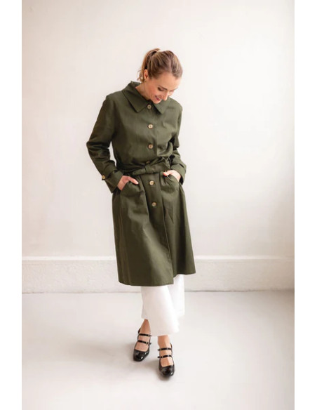 Trenchcoat-Schnittmuster Simone - Joli Lab