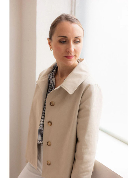 Trenchcoat-Schnittmuster Simone - Joli Lab