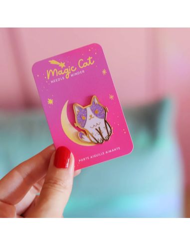 Magnetische Nadelhalter - Magische Katze