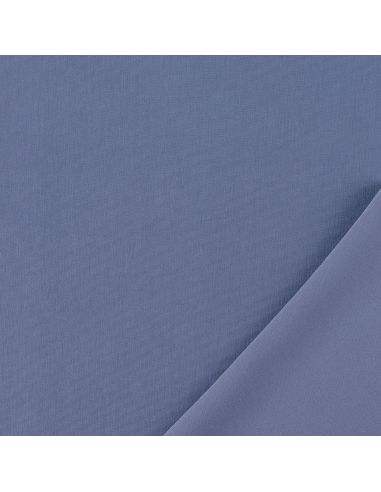 Scuba-Stoff mit Pfirsichhaut-Effekt - Indigo