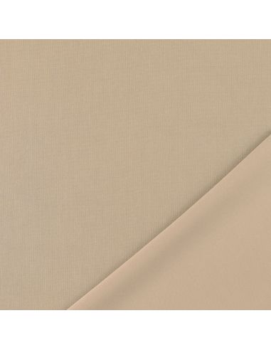 Scuba-Stoff mit Pfirsichhaut-Effekt - Beige
