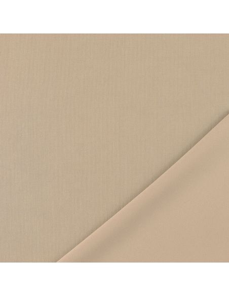 Scuba-Stoff mit Pfirsichhaut-Effekt - Beige