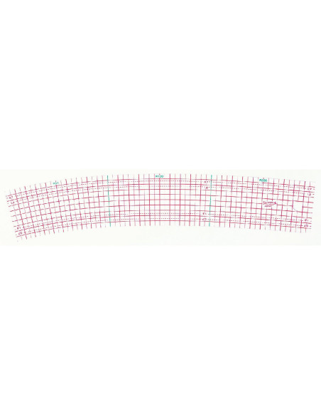 Set mit 3 gebogenen Clover-Linealen
