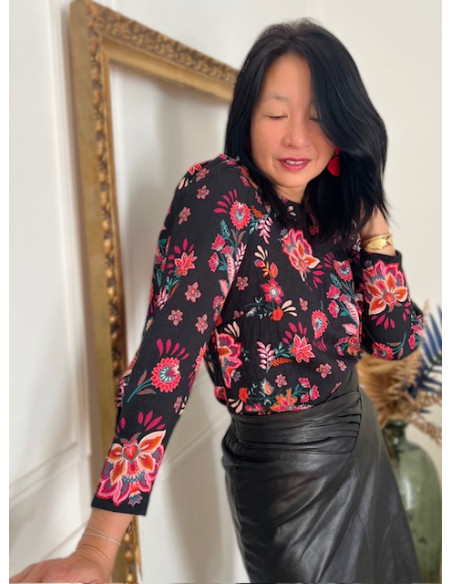 Flammierter Viskosestoff Kalya - My Dress Made