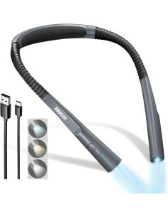 Freihändige Nackenlampe wiederaufladbar Rascol