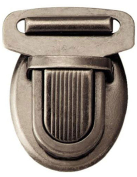 Schulranzenverschluss - Antikes Silber