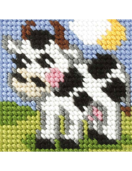 Kinder-Stickset - Die Kuh