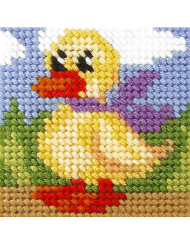 Kinder-Stickset - Die Ente
