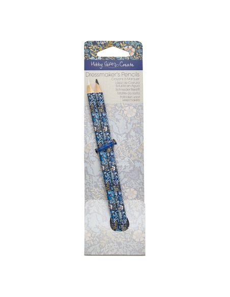 Schwarze und weiße Kreide - Sammlung blaue Blumen