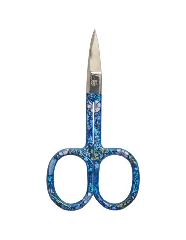 Stickschere 9 cm - Kollektion blaue Blumen