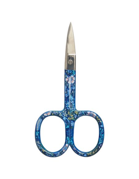 Stickschere 9 cm - Kollektion blaue Blumen