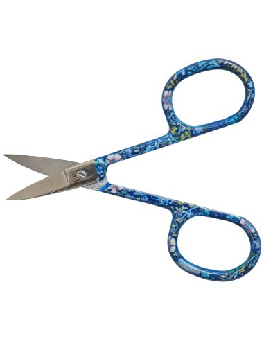 Stickschere 9 cm - Kollektion blaue Blumen
