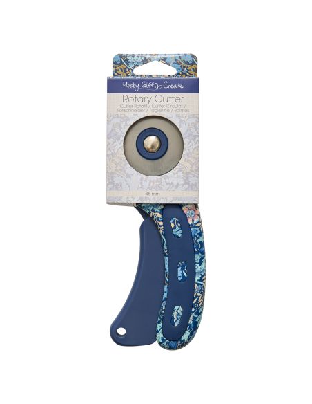 Rotationsschneider 45 mm - Blaue Blumen Kollektion
